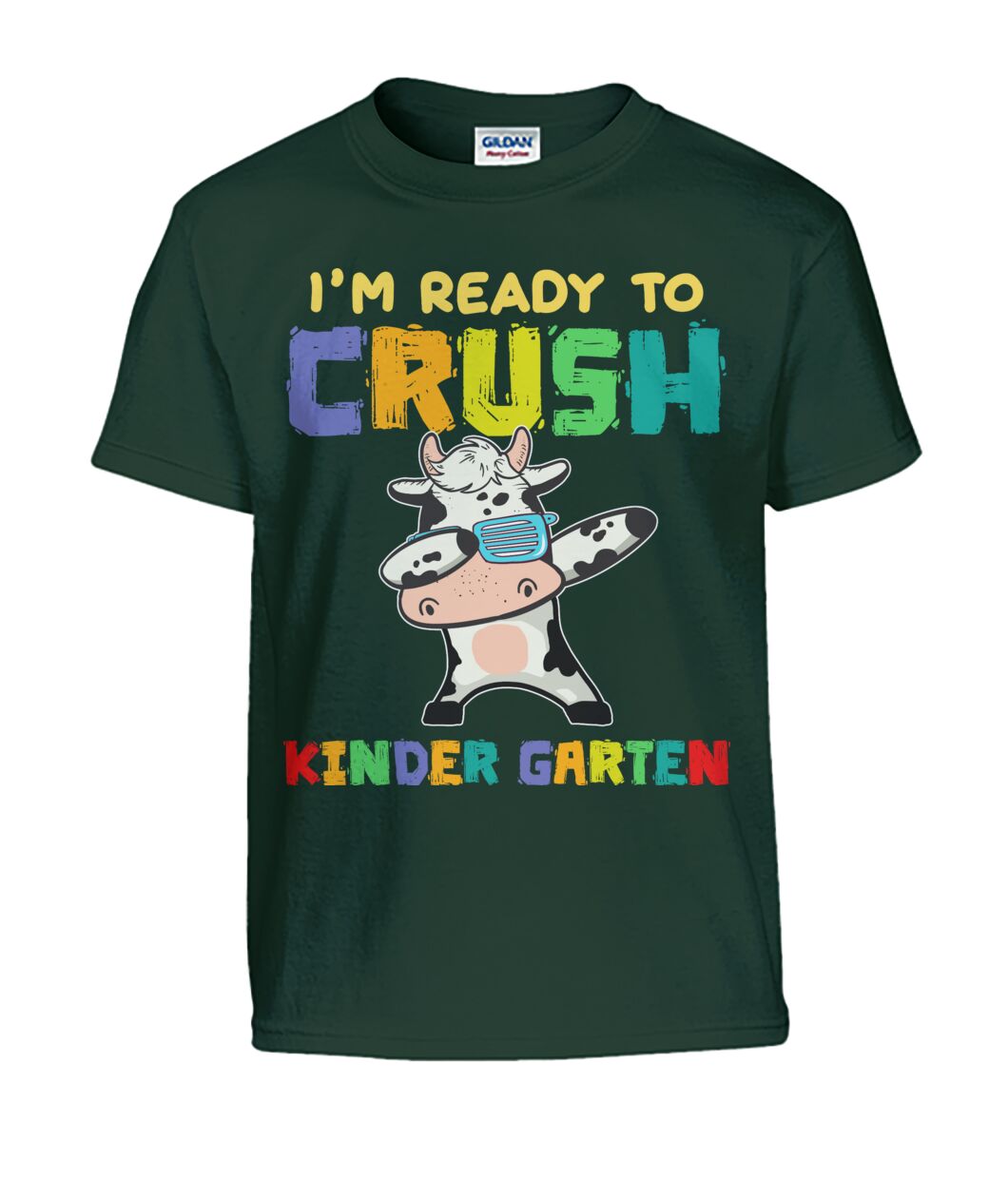 I'm Ready To Crush - Dabbing cow - Kid T-shirt - myfunfarm