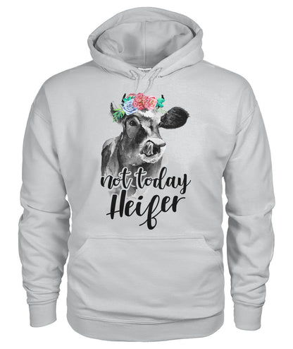 Not today Heifer - Men's and Women's t-shirt , Vneck, Hoodies - myfunfarm - clothing acceessories shoes for cow lovers, pig, horse, cat, sheep, dog, chicken, goat farmer