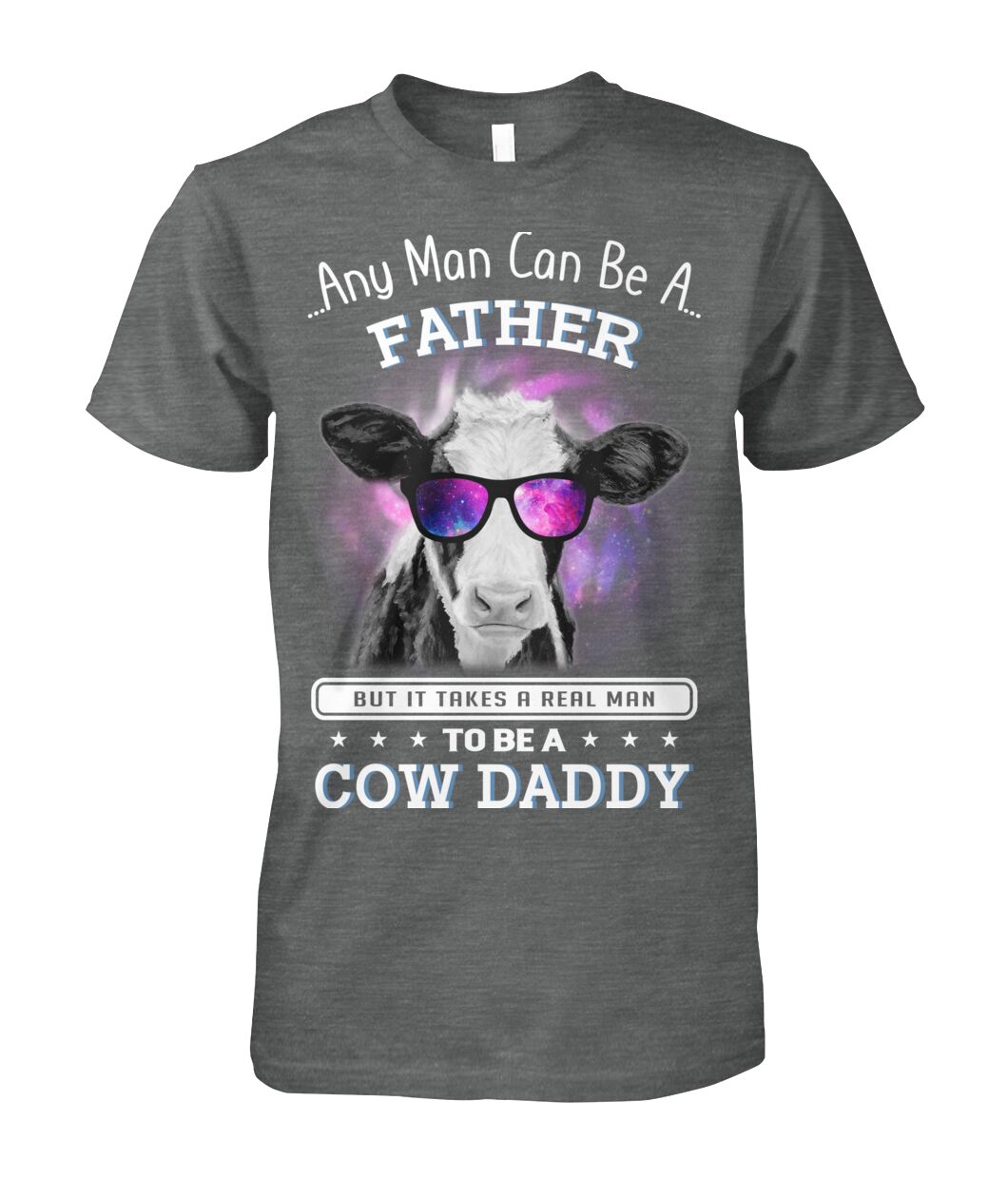COW DADDY - Men's and Women's t-shirt , Vneck, Hoodies - myfunfarm - clothing acceessories shoes for cow lovers, pig, horse, cat, sheep, dog, chicken, goat farmer