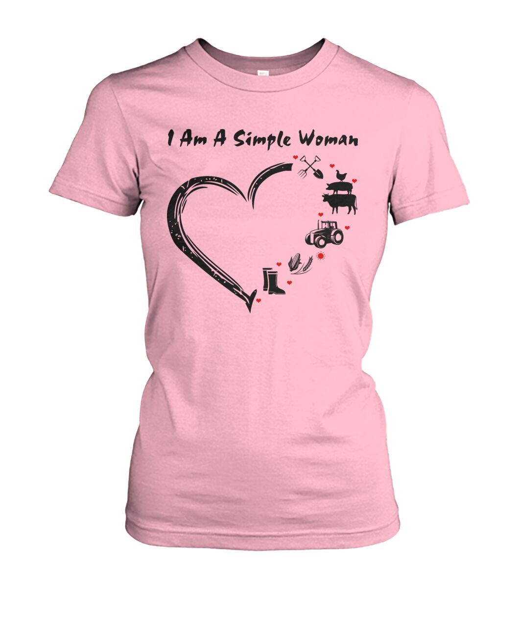 I  am a simple woman unisex  t-shirt , Hoodies - myfunfarm