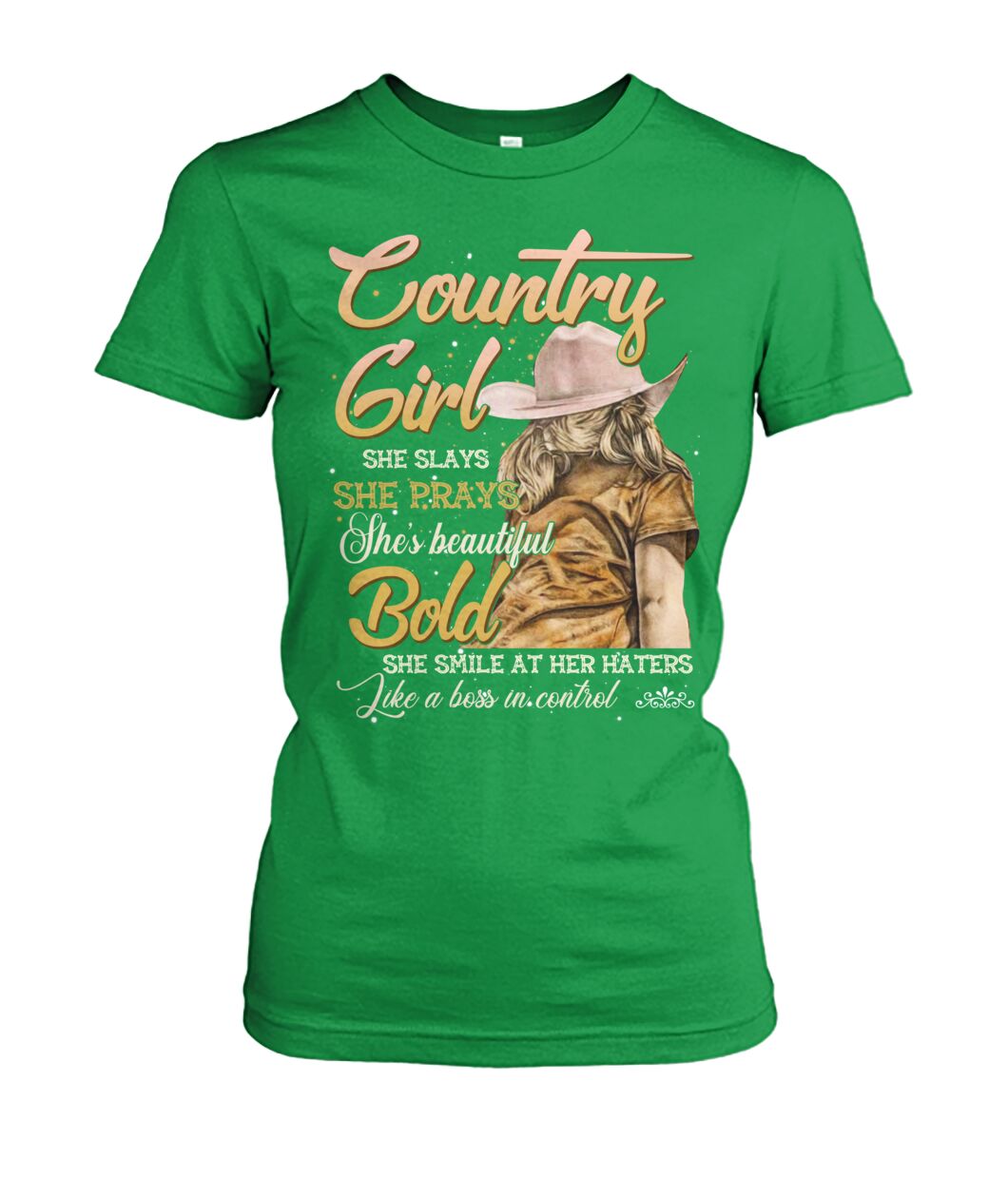 country girl she slays she prays shes beautiful - unisex  t-shirt , Hoodies