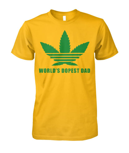 Worlds dopest dad  - Men's and Women's t-shirt , Vneck, Hoodies - myfunfarm - clothing acceessories shoes for cow lovers, pig, horse, cat, sheep, dog, chicken, goat farmer