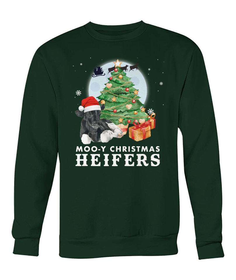 Mooy christmas heifers  -   unisex  t-shirt ,sweatshirt , Hoodies