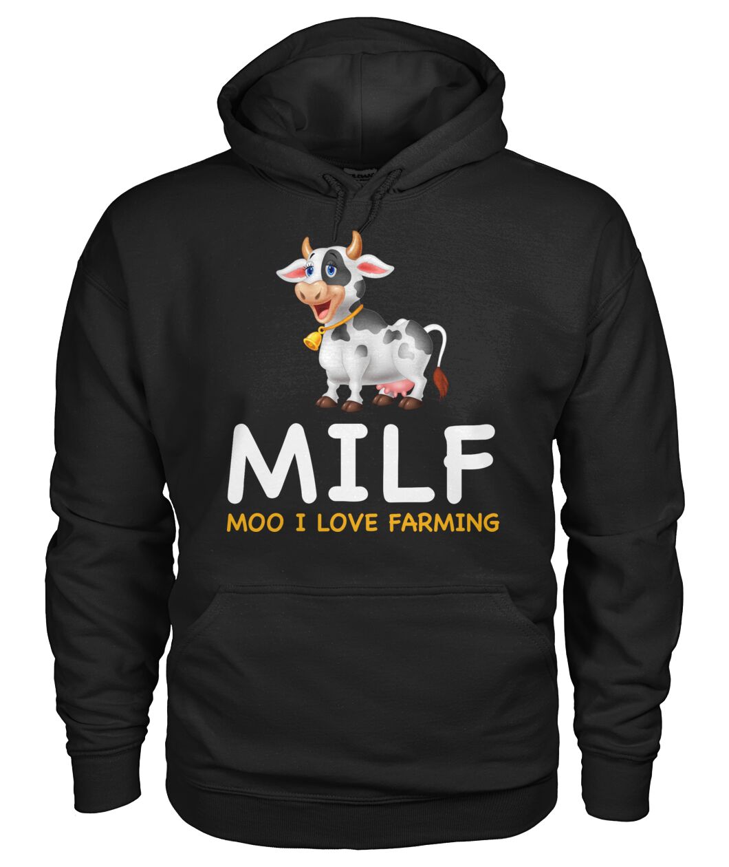 MILF - Moo i love farming - funny design unisex  t-shirt , Hoodies