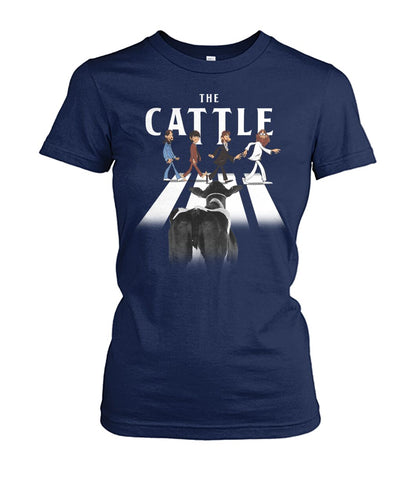 The Cattle and The Beatles   - Men's and Women's t-shirt , Hoodies - myfunfarm