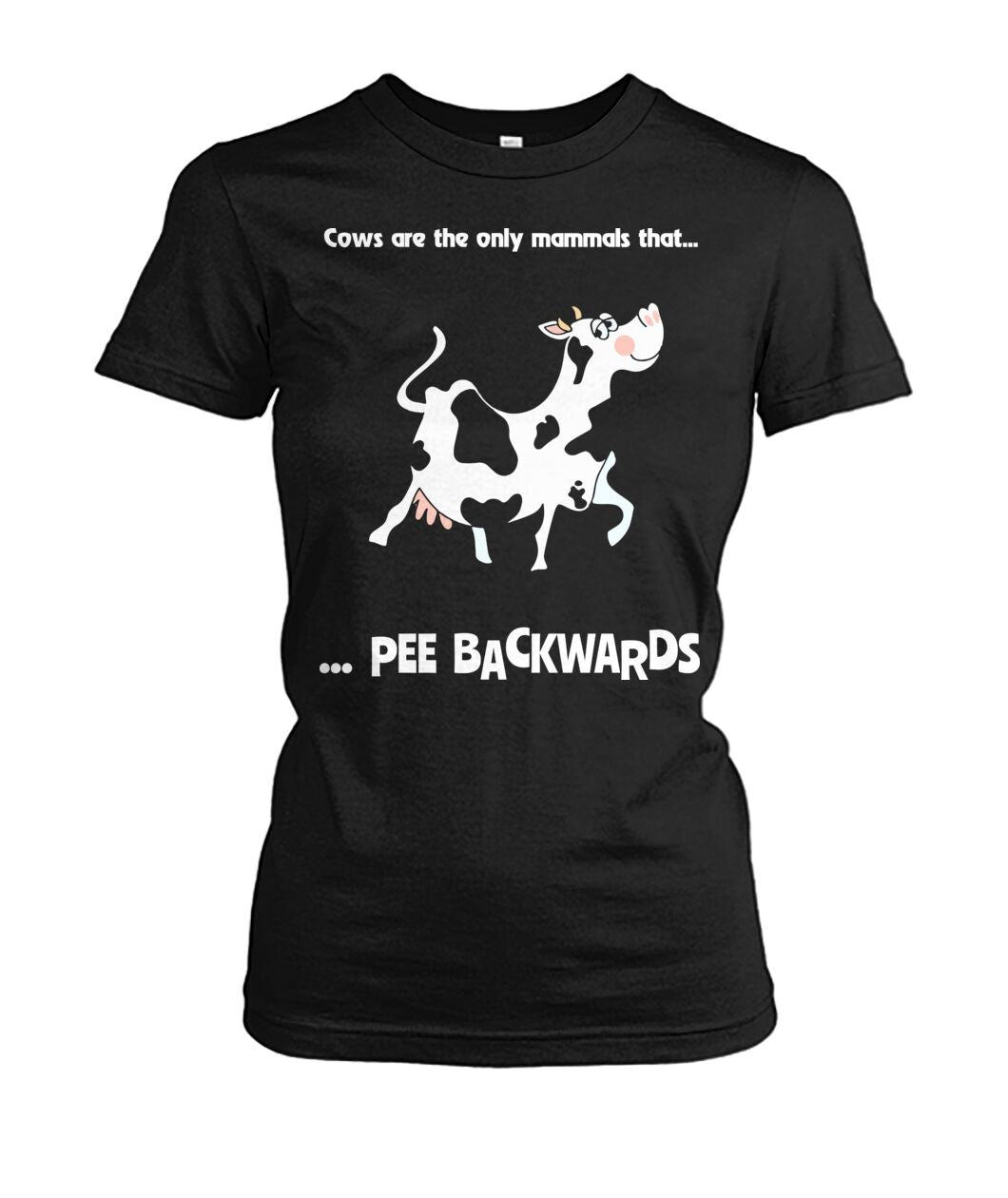 Cows are theonly mammals that..  - Men's and Women's t-shirt , Vneck, Hoodies - myfunfarm - clothing acceessories shoes for cow lovers, pig, horse, cat, sheep, dog, chicken, goat farmer