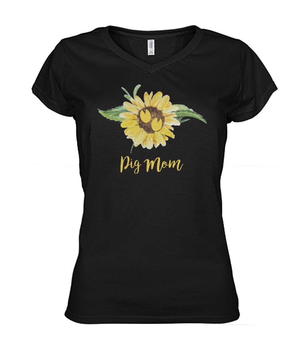 Pig  MOM - Men's and Women's t-shirt , Vneck, Hoodies - myfunfarm - clothing acceessories shoes for cow lovers, pig, horse, cat, sheep, dog, chicken, goat farmer