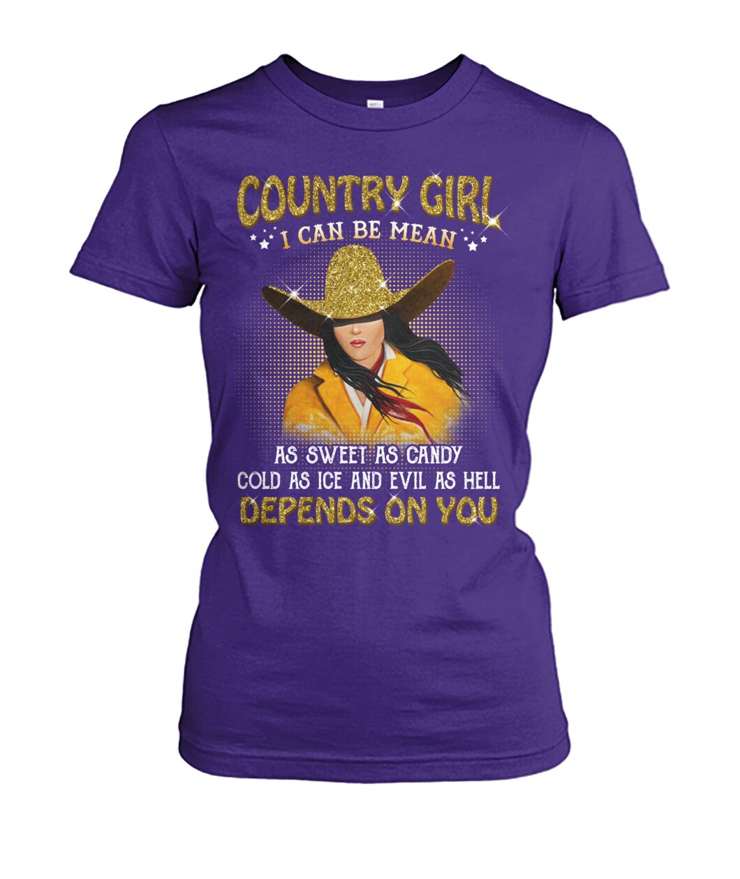 country girl i can be mean... - unisex  t-shirt , Hoodies