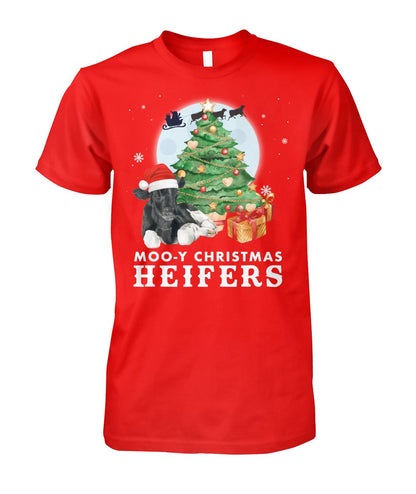 Mooy christmas heifers  -   unisex  t-shirt ,sweatshirt , Hoodies