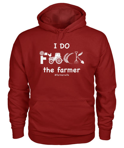 I do f.ck the farmer  - Men's and Women's t-shirt , Vneck, Hoodies - myfunfarm - clothing acceessories shoes for cow lovers, pig, horse, cat, sheep, dog, chicken, goat farmer