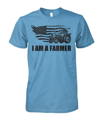 i am a farmer - unisex  t-shirt , Hoodies - Valentine - myfunfarm