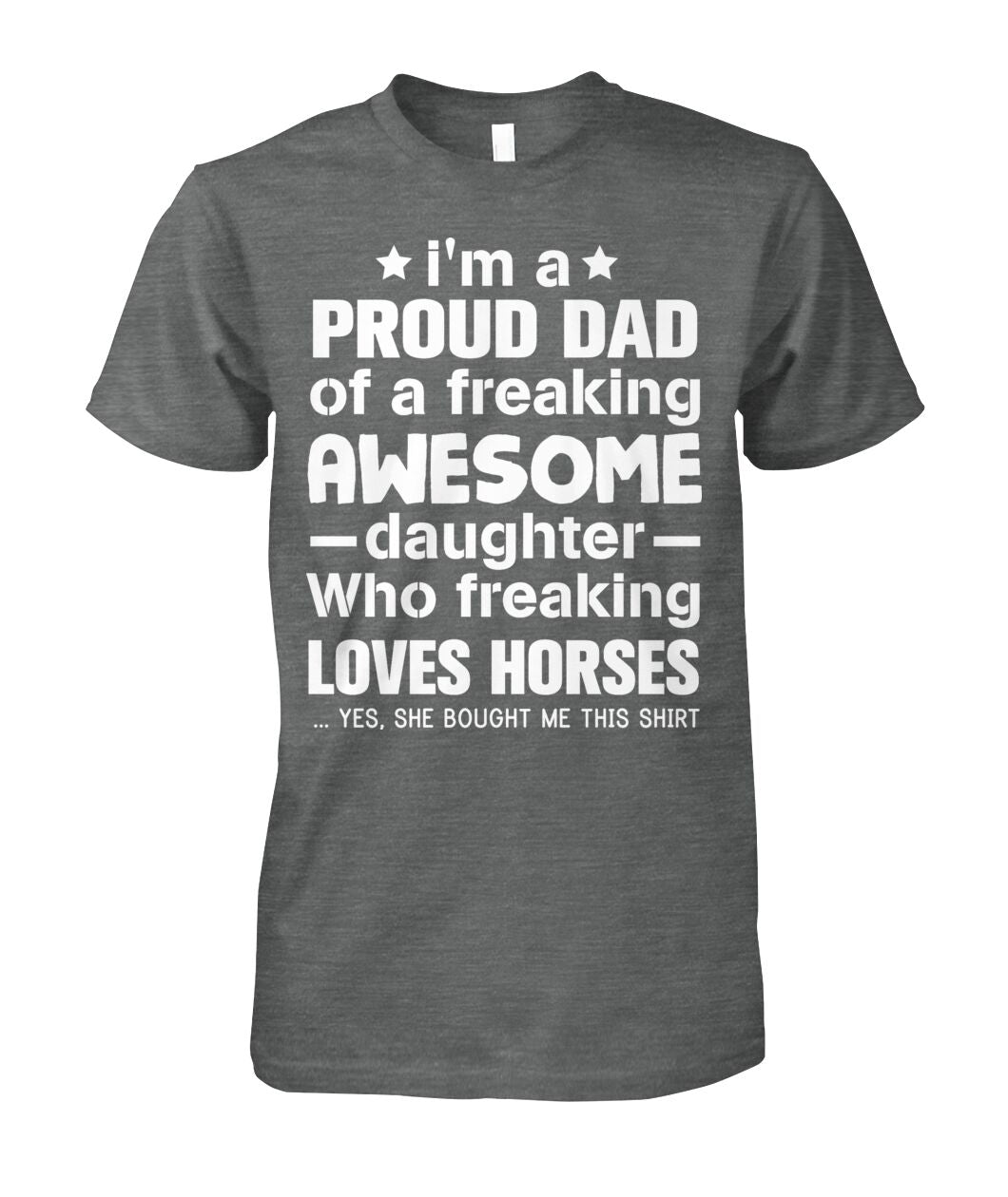 i'm a proud dad  - Men's and Women's t-shirt , Vneck, Hoodies - myfunfarm - clothing acceessories shoes for cow lovers, pig, horse, cat, sheep, dog, chicken, goat farmer