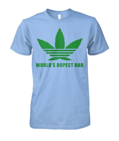 Worlds dopest dad  - Men's and Women's t-shirt , Vneck, Hoodies - myfunfarm - clothing acceessories shoes for cow lovers, pig, horse, cat, sheep, dog, chicken, goat farmer