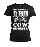 Yes i do have OCD - Men's and Women's t-shirt , Vneck, Hoodies - myfunfarm - clothing acceessories shoes for cow lovers, pig, horse, cat, sheep, dog, chicken, goat farmer