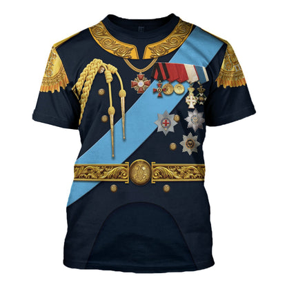 Nicholas II of Russia Tracksuit - Cosplay Historical Costumes - Apparel