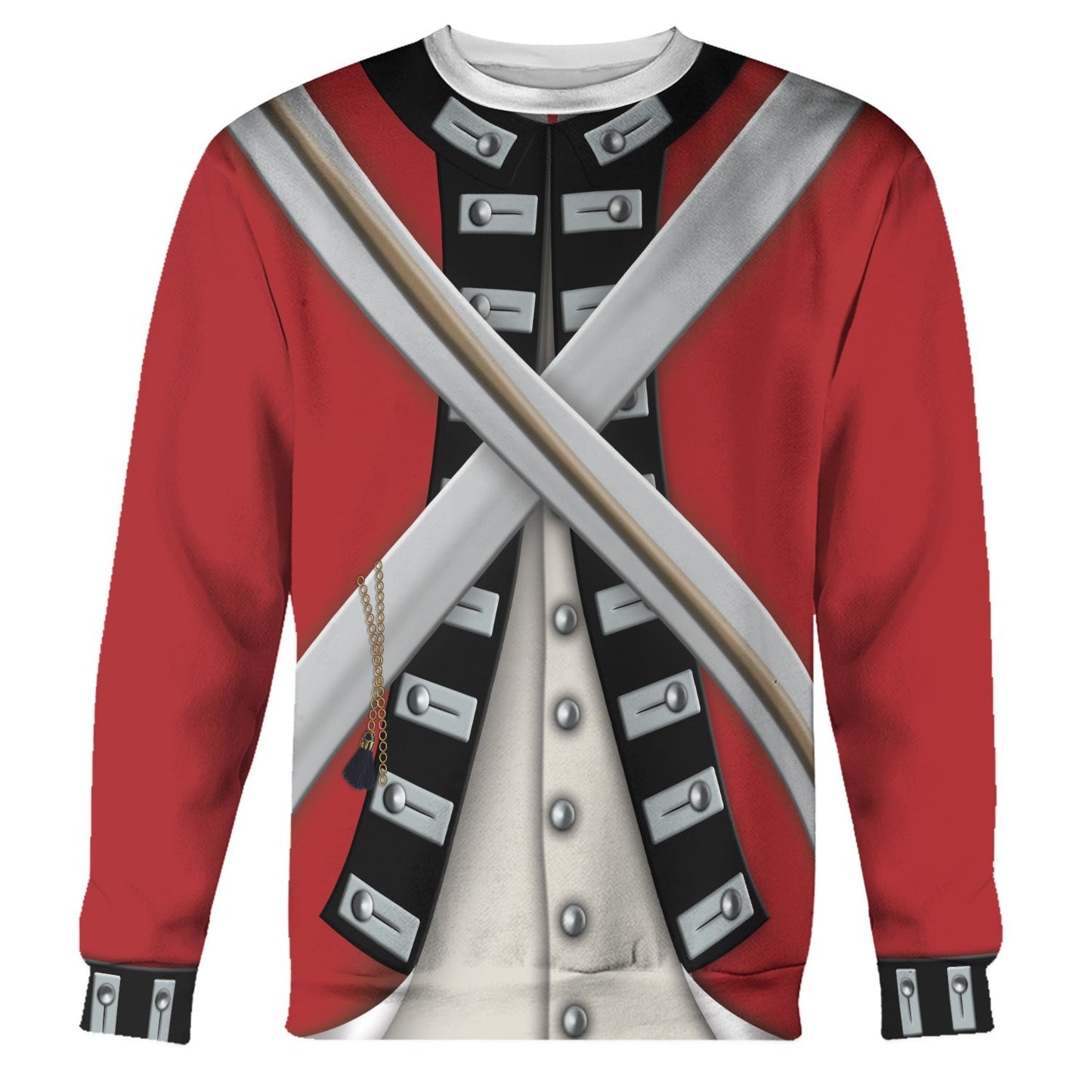 British Army Red Coat Tracksuit - Cosplay Historical Costumes - Apparel - myfunfarm