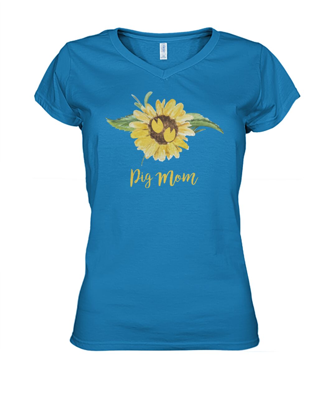 Pig  MOM - Men's and Women's t-shirt , Vneck, Hoodies - myfunfarm - clothing acceessories shoes for cow lovers, pig, horse, cat, sheep, dog, chicken, goat farmer