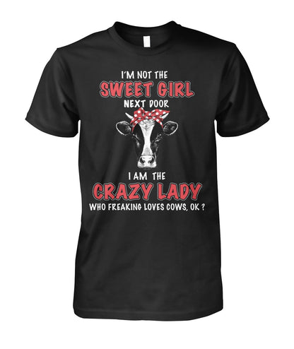 i'm not the sweet girl next door - unisex  t-shirt , Hoodies - myfunfarm
