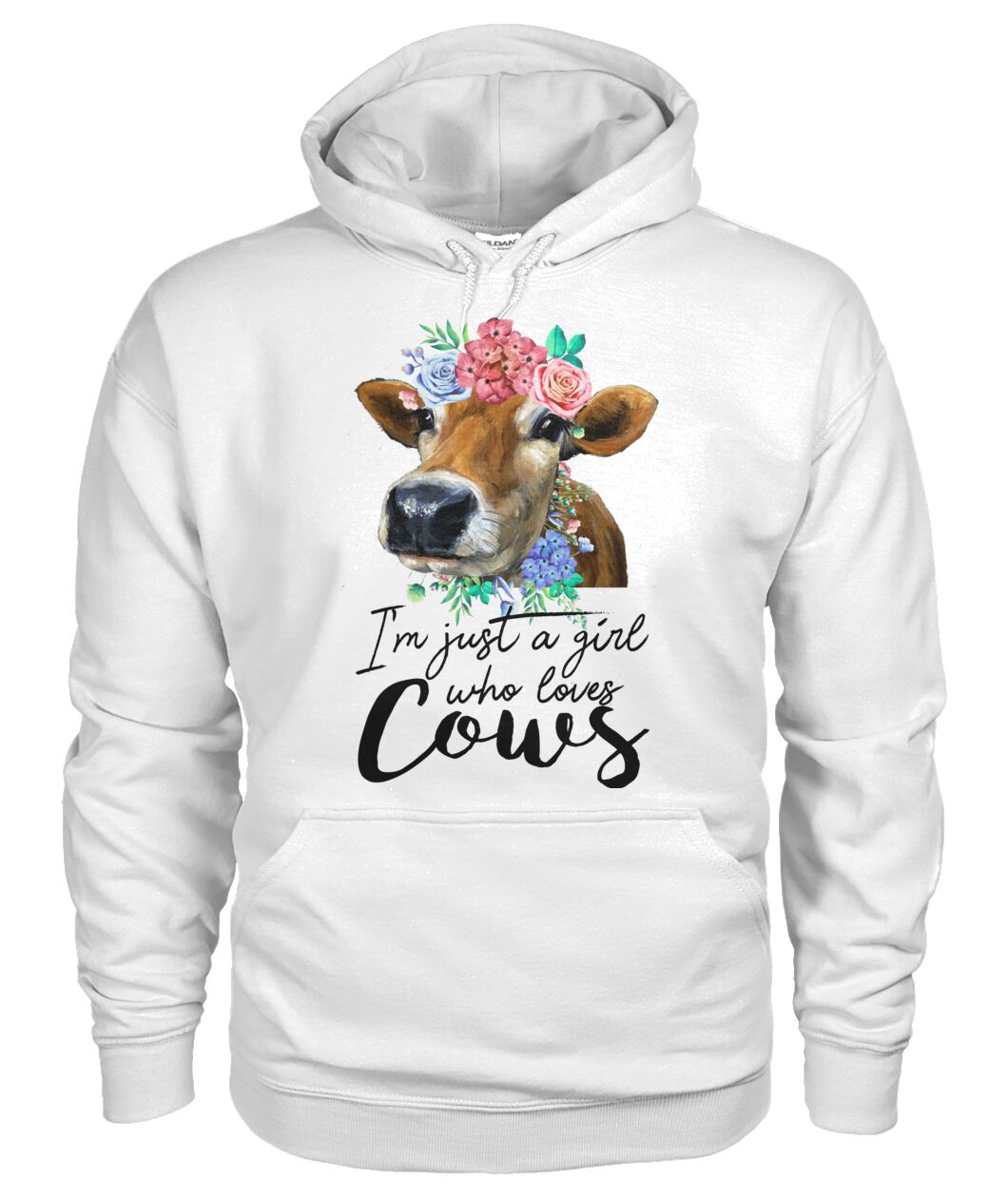 I'm just a girl who loves cows - Men's and Women's t-shirt , Vneck, Hoodies - myfunfarm - clothing acceessories shoes for cow lovers, pig, horse, cat, sheep, dog, chicken, goat farmer