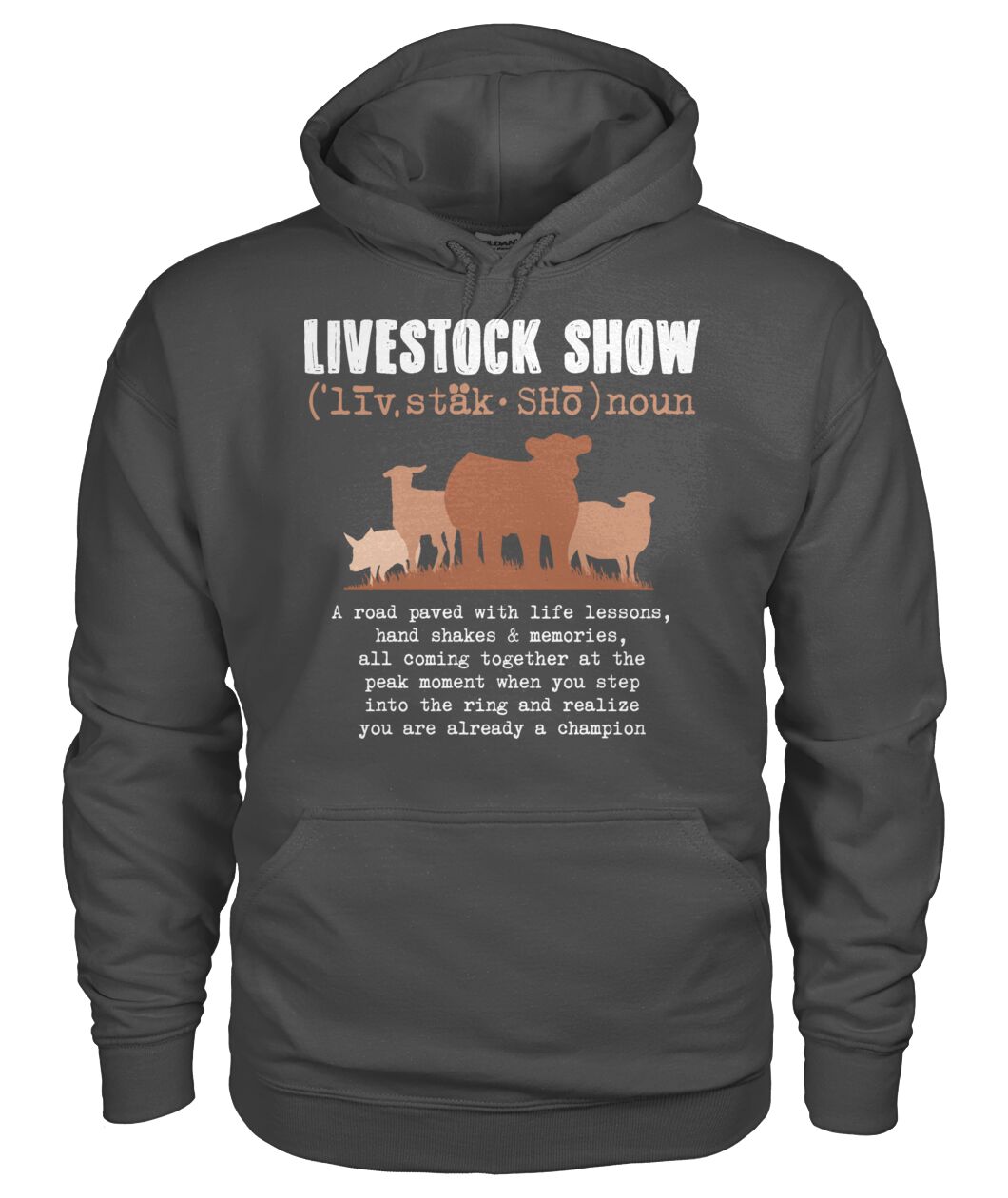 Livestock show - Men's and Women's t-shirt , Vneck, Hoodies - myfunfarm - clothing acceessories shoes for cow lovers, pig, horse, cat, sheep, dog, chicken, goat farmer