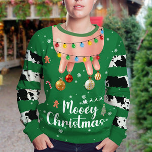 Mooey Christmas -  Sweatshirt for adult and youth