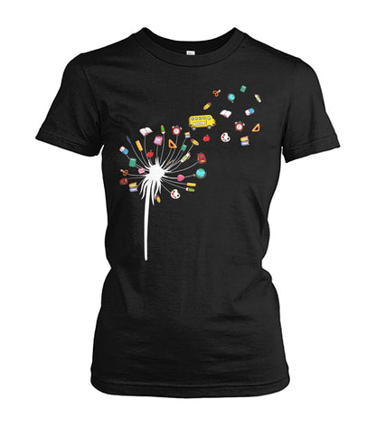 Dandelion Go to School - unisex  t-shirt , Hoodies - myfunfarm