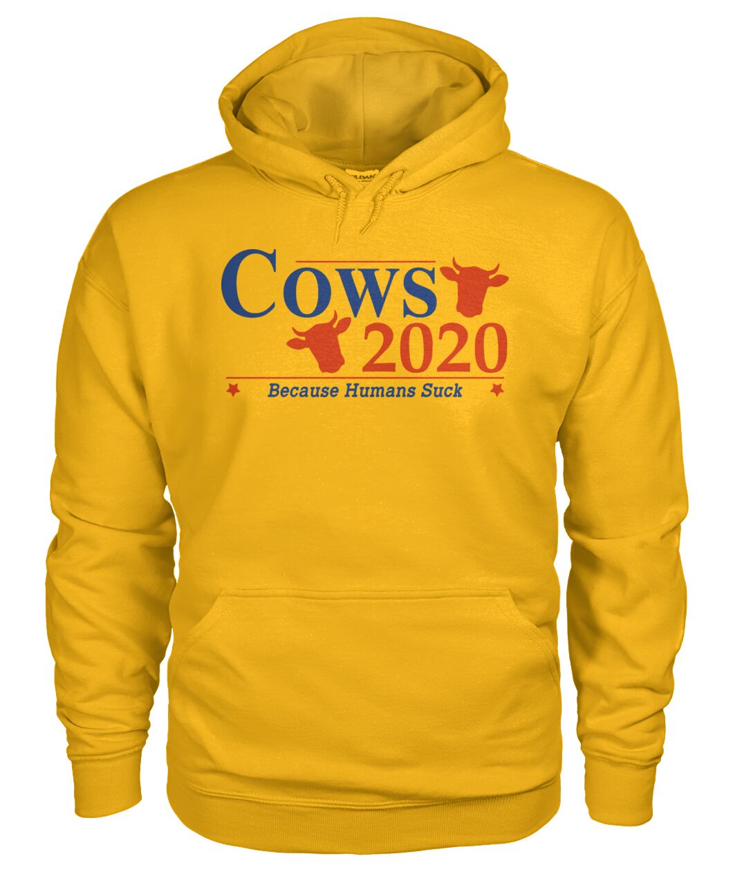 Cows 2020 because humans suck  - Men's and Women's t-shirt , Hoodies - myfunfarm