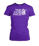The cow face  - Men's and Women's t-shirt , Vneck, Hoodies - myfunfarm - clothing acceessories shoes for cow lovers, pig, horse, cat, sheep, dog, chicken, goat farmer