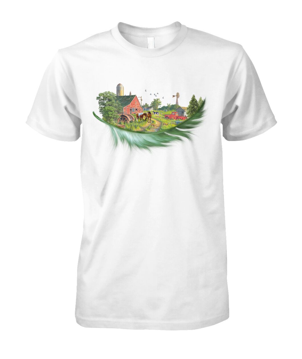 We Love Farm Life - funny design unisex  t-shirt , Hoodies