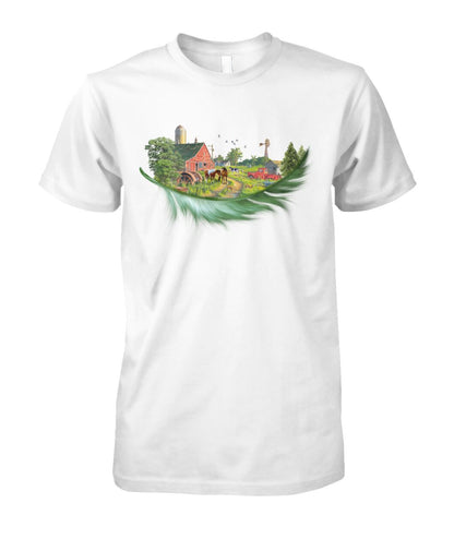 We Love Farm Life - funny design unisex  t-shirt , Hoodies