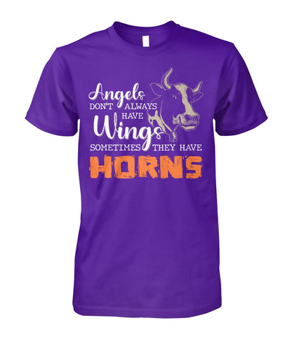 Angels don't always have Wings sometimes they have Horns
