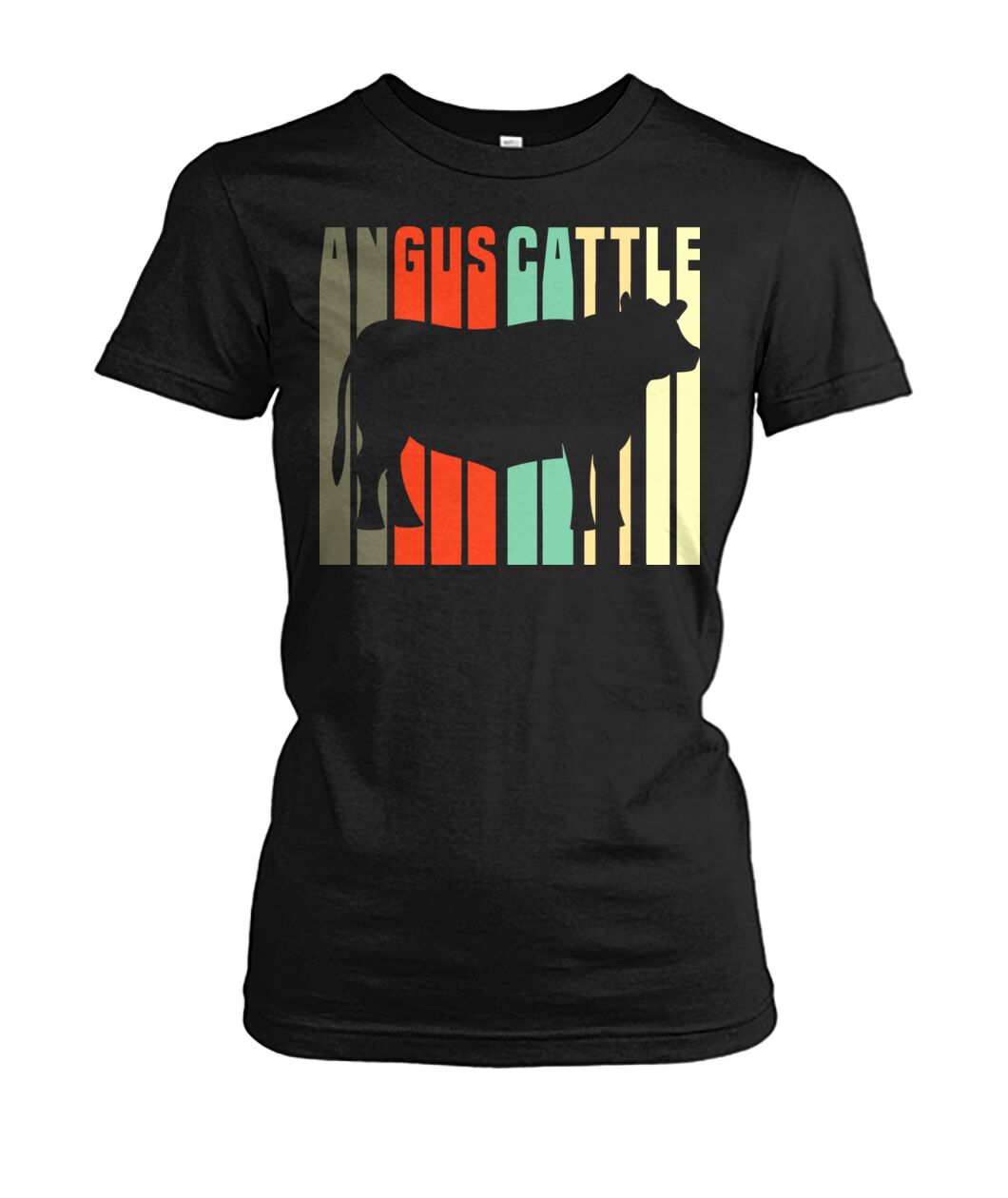 Angus vintage style - Men's and Women's t-shirt , Vneck, Hoodies - myfunfarm - clothing acceessories shoes for cow lovers, pig, horse, cat, sheep, dog, chicken, goat farmer