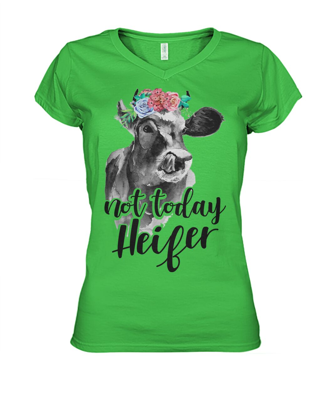 Not today Heifer - Men's and Women's t-shirt , Vneck, Hoodies - myfunfarm - clothing acceessories shoes for cow lovers, pig, horse, cat, sheep, dog, chicken, goat farmer