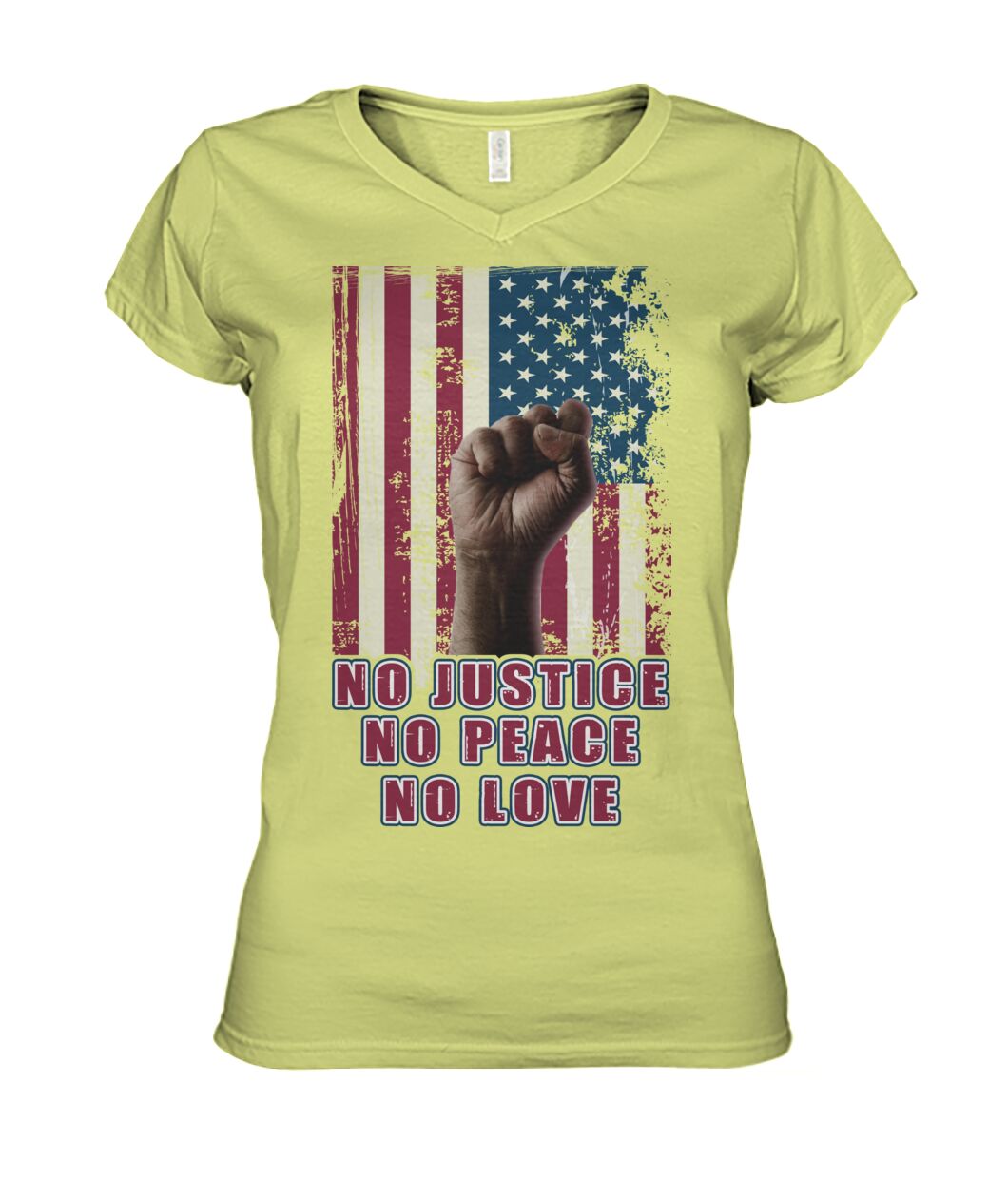 No justice no peace no love  - Men's and Women's t-shirt , Vneck, Hoodies - myfunfarm - clothing acceessories shoes for cow lovers, pig, horse, cat, sheep, dog, chicken, goat farmer
