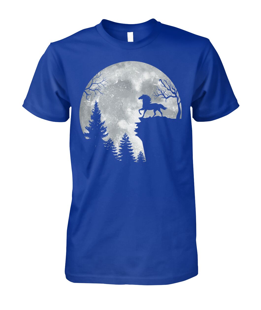 Horse in the Moon - Halloween unisex  t-shirt , Hoodies
