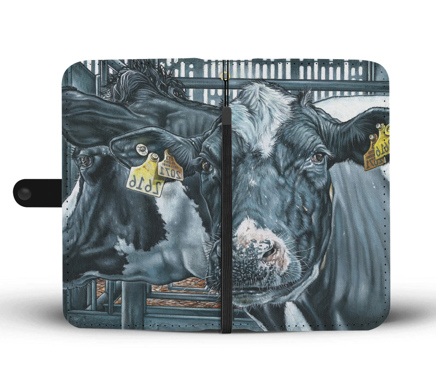 Cute cow pattern print sk00022 - Wallet Phone case - myfunfarm - clothing acceessories shoes for cow lovers, pig, horse, cat, sheep, dog, chicken, goat farmer