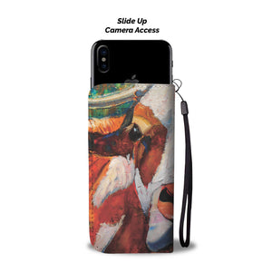 Cute cow pattern print sk00023 - Wallet Phone case - myfunfarm - clothing acceessories shoes for cow lovers, pig, horse, cat, sheep, dog, chicken, goat farmer