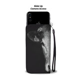 Cute cow pattern print sk00025 - Wallet Phone case - myfunfarm - clothing acceessories shoes for cow lovers, pig, horse, cat, sheep, dog, chicken, goat farmer