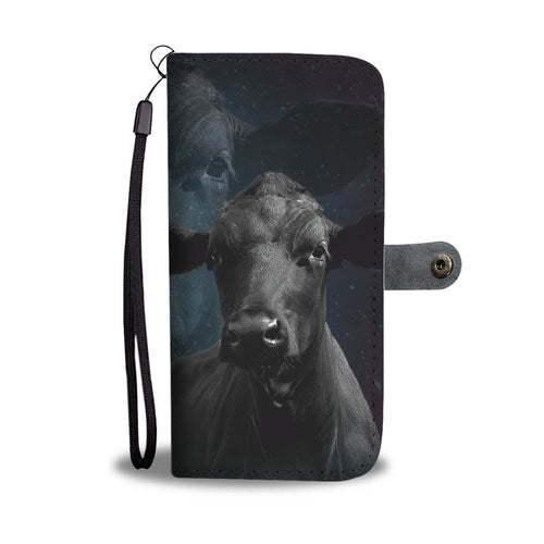 Cute cow pattern print sk00026 - Wallet Phone case - myfunfarm - clothing acceessories shoes for cow lovers, pig, horse, cat, sheep, dog, chicken, goat farmer