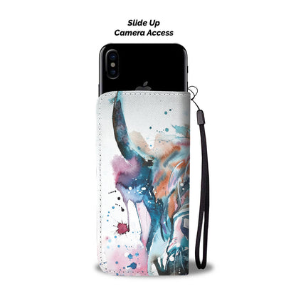 Cute cow pattern print sk00027 - Wallet Phone case - myfunfarm - clothing acceessories shoes for cow lovers, pig, horse, cat, sheep, dog, chicken, goat farmer