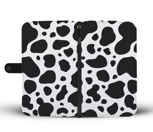 Cute cow pattern print sk00029 - Wallet Phone case - myfunfarm - clothing acceessories shoes for cow lovers, pig, horse, cat, sheep, dog, chicken, goat farmer