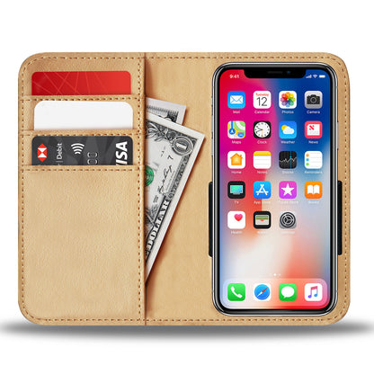Cute pig - Wallet Phone case - myfunfarm - clothing acceessories shoes for cow lovers, pig, horse, cat, sheep, dog, chicken, goat farmer