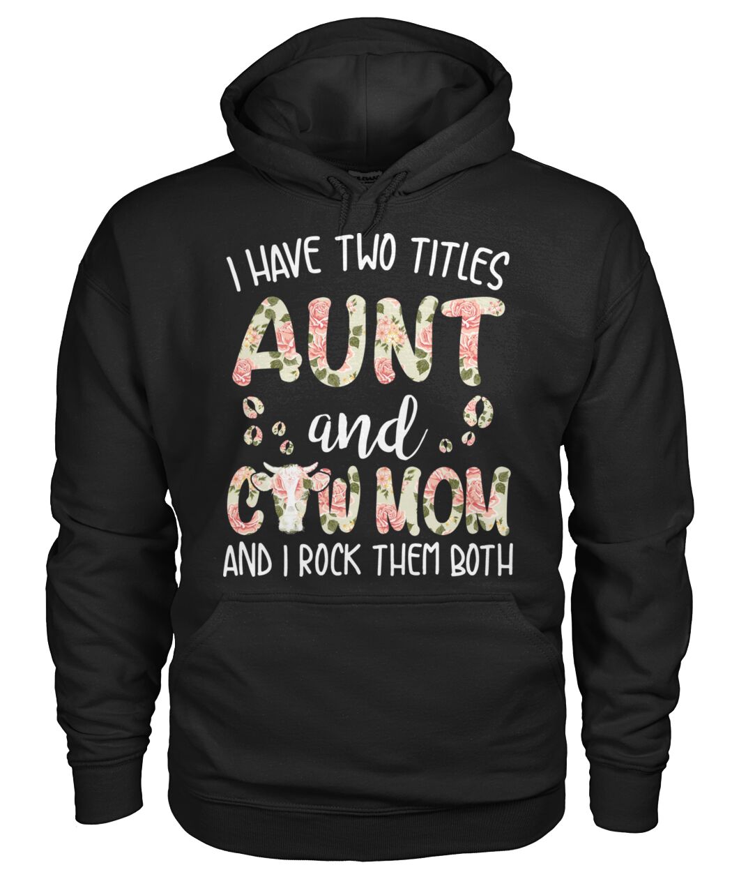 Aunt and cow mom - Men's and Women's t-shirt , Vneck, Hoodies - myfunfarm - clothing acceessories shoes for cow lovers, pig, horse, cat, sheep, dog, chicken, goat farmer