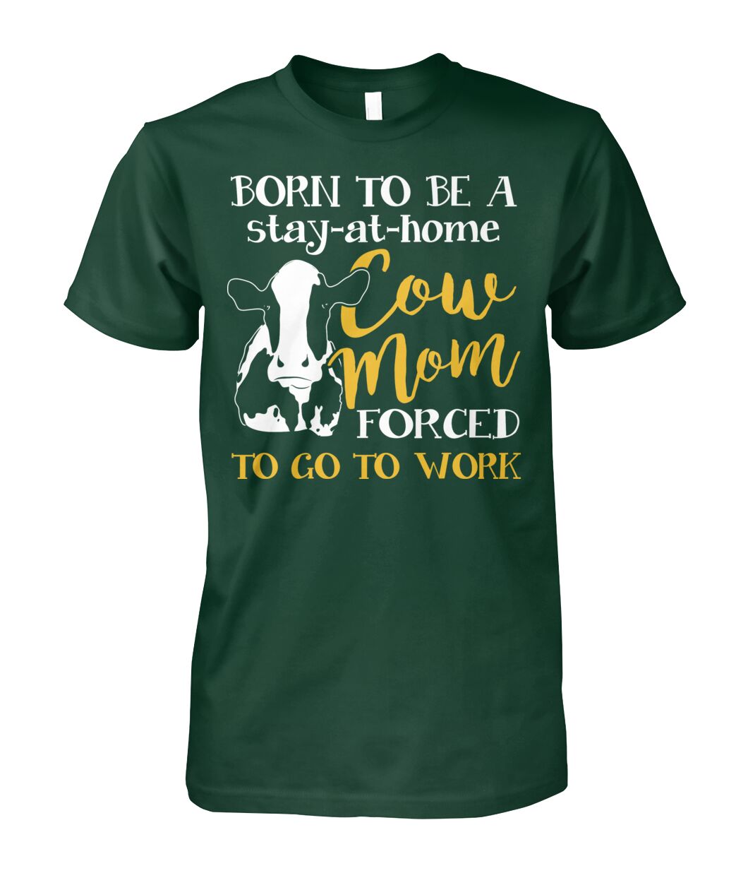 born to be a cow mom - Men's and Women's t-shirt , Vneck, Hoodies - myfunfarm - clothing acceessories shoes for cow lovers, pig, horse, cat, sheep, dog, chicken, goat farmer