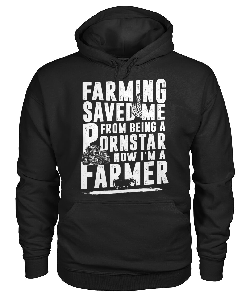farming saved me  - Men's and Women's t-shirt , Vneck, Hoodies - myfunfarm