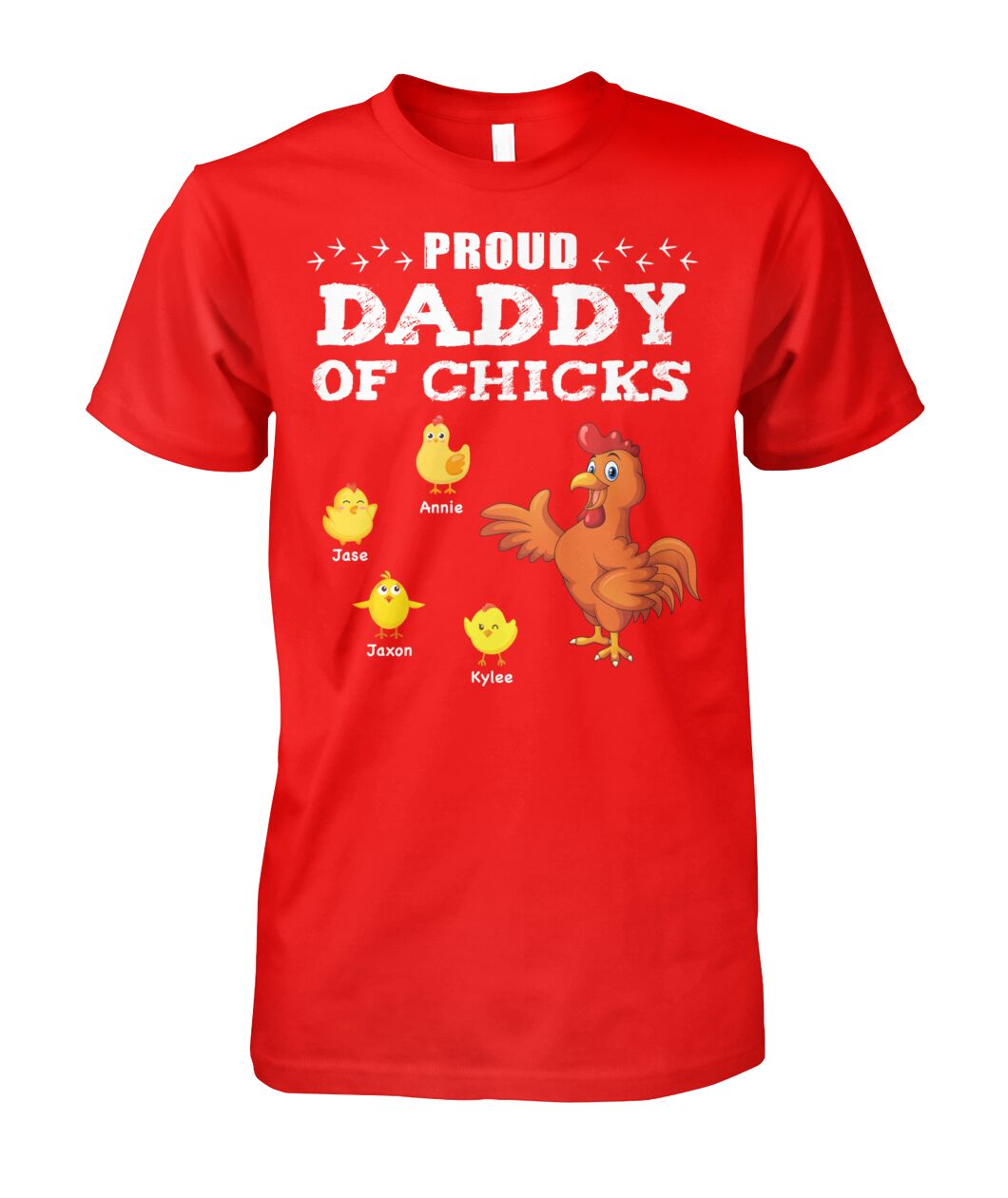 Proud daddy of chicks -  t-shirt, hoodies Gift for Father's day