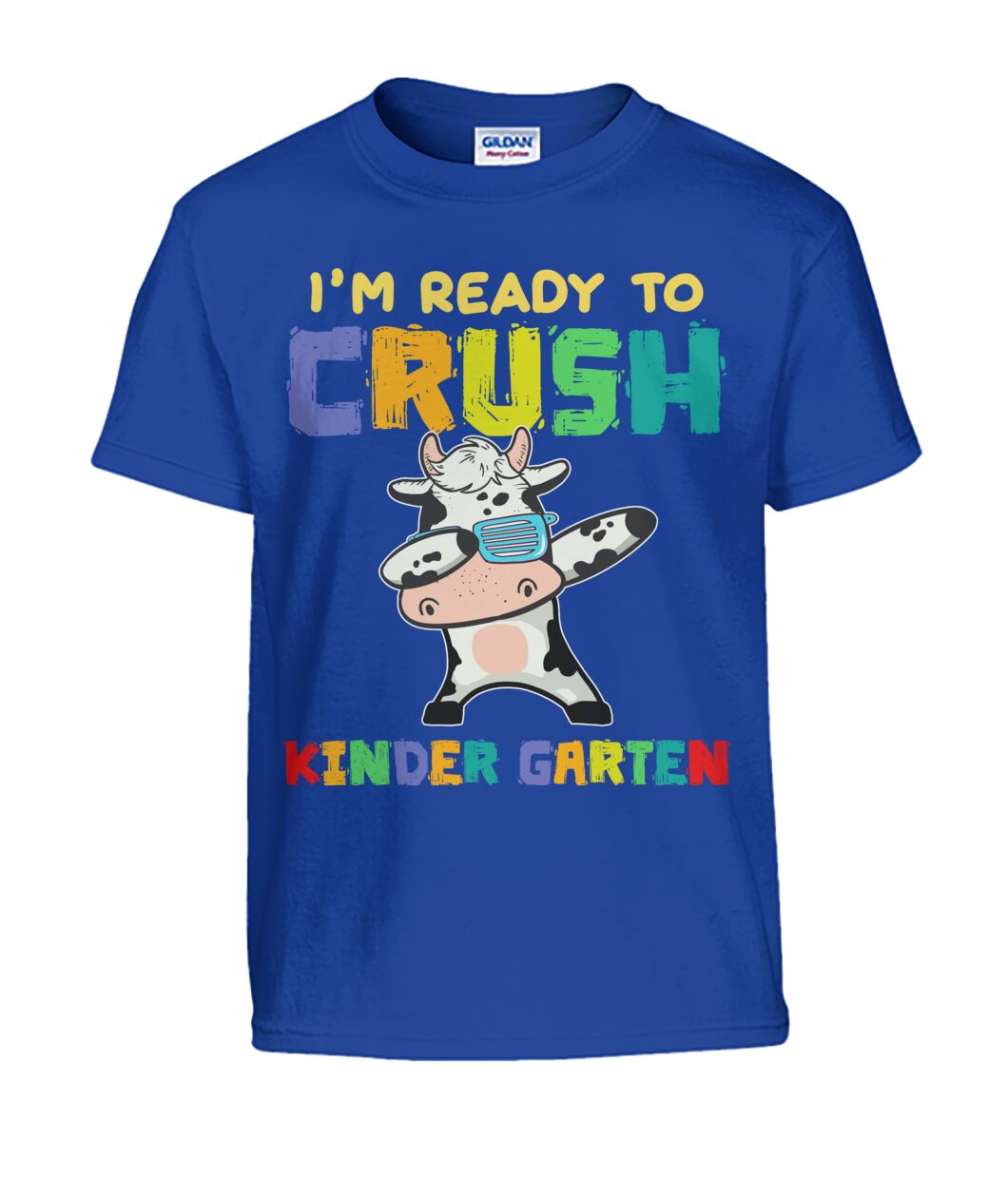 I'm Ready To Crush - Dabbing cow - Kid T-shirt - myfunfarm