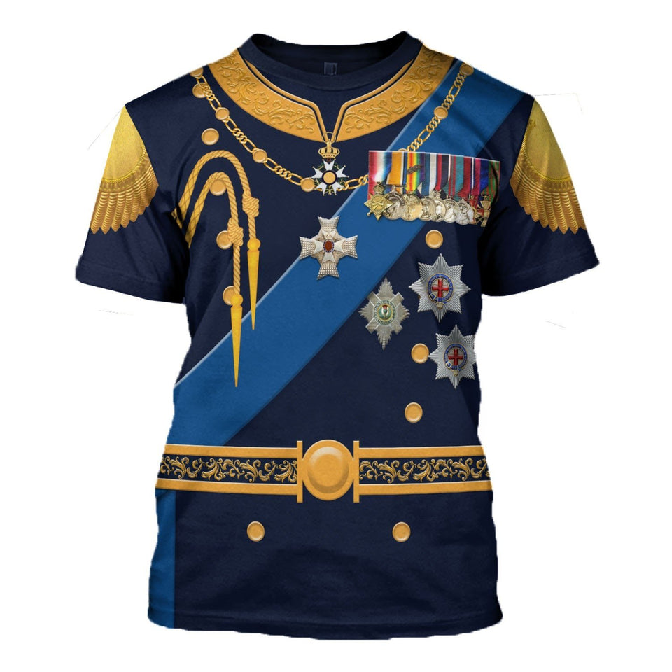 King George VI of United Kingdom Tracksuit - Cosplay Historical Costumes - Apparel