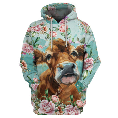 COW and FLOWER 04 3d Print
