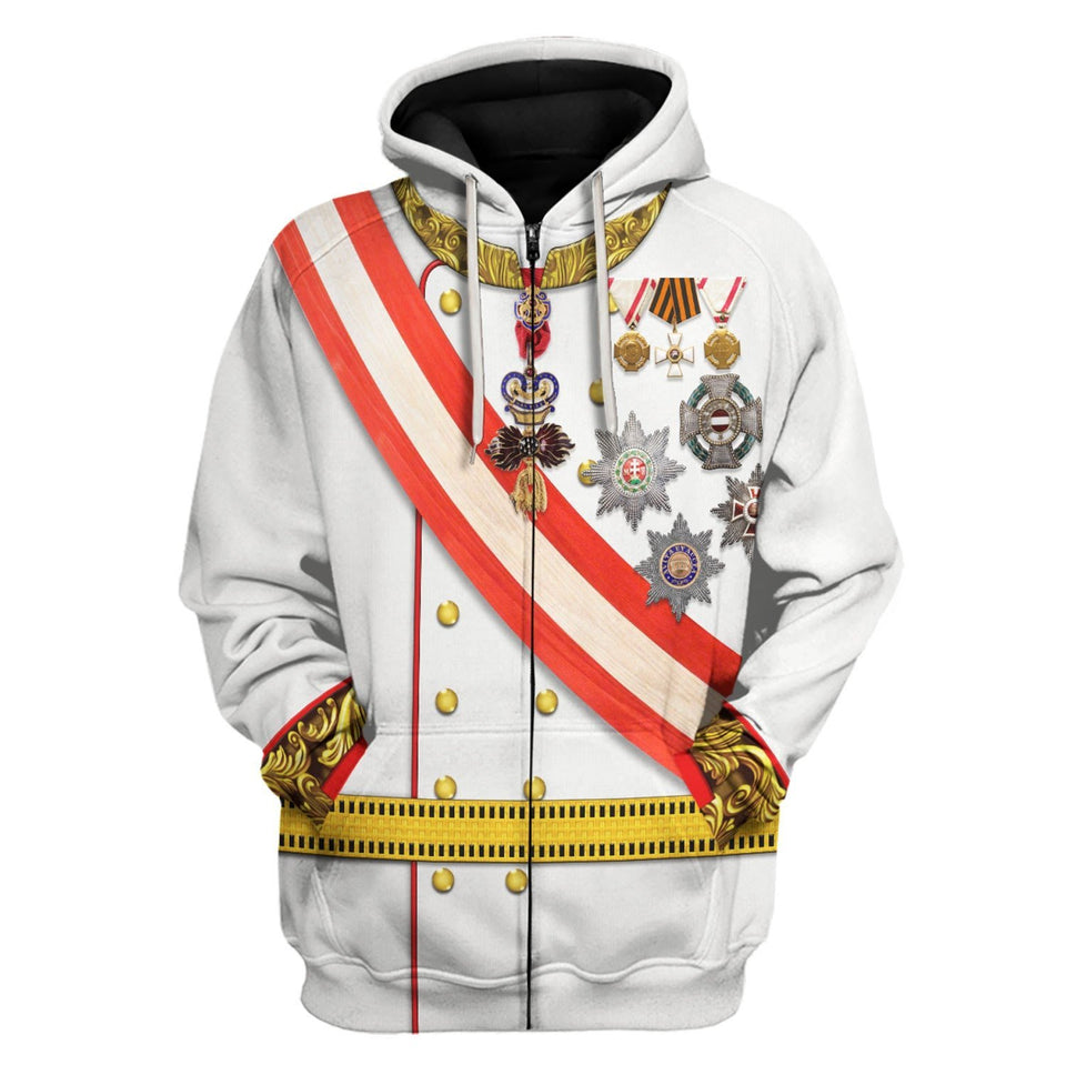 Emperor Franz Joseph I Tracksuit - Cosplay Historical Costumes - Apparel